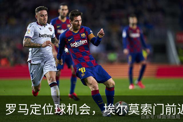 罗马定位球机会，埃尔莫索门前近距离头球破门